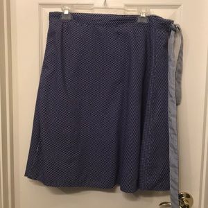 ModCloth reversible wrap skirt